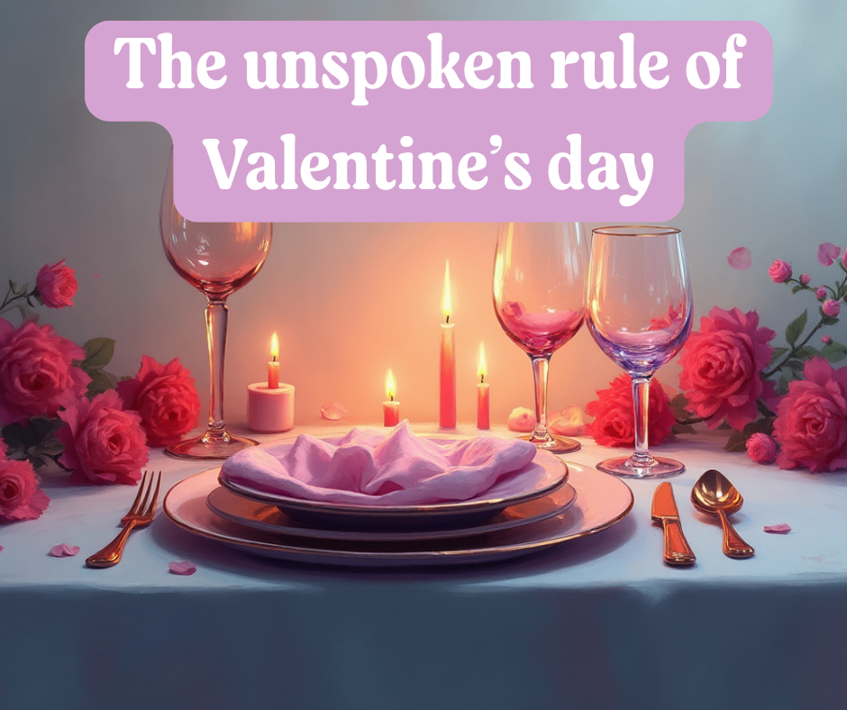 The unspoken rule of Valentine’s Day